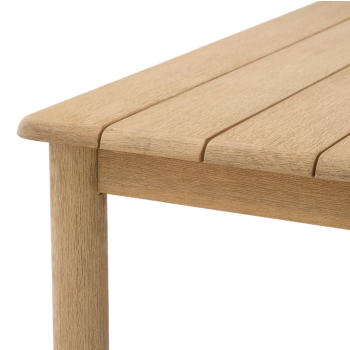 Mesa de madera maciza de acacia 200 x 100 cm FSC 100%