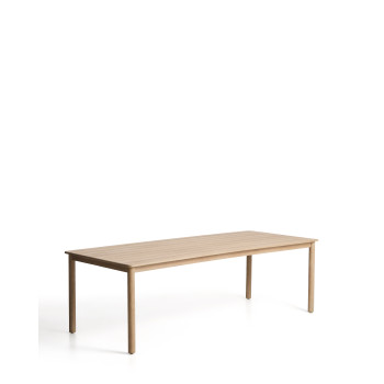 Mesa Sori de madera maciza de acacia FSC 100%, 240 x 100 cm.
