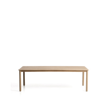 Mesa Sori de madera maciza de acacia FSC 100%, 240 x 100 cm.