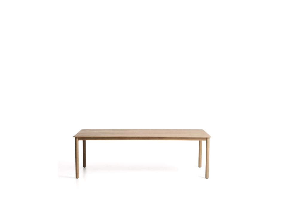 Mesa Sori de madera maciza de acacia FSC 100%, 240 x 100 cm.