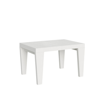 Mesa Spimbo D.90 - Mesa extensible 120/224x90 cm Spimbo Fresno Blanco