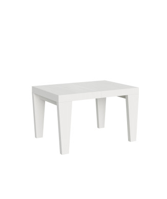 Mesa Spimbo D.90 - Mesa extensible 130/234x90 cm Spimbo Fresno Blanco