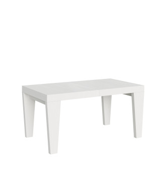 Mesa Spimbo D.90 - Mesa extensible 160/264x90 cm Spimbo Fresno Blanco