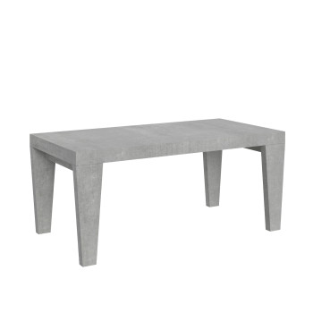 Mesa Spimbo D.90 - Mesa extensible 180/440x90 cm Spimbo Fresno Blanco