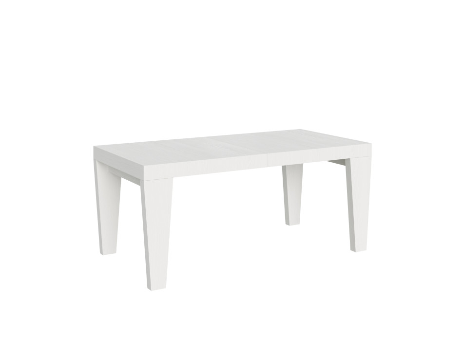 Mesa Spimbo D.90 - Mesa extensible 180/440x90 cm Spimbo Fresno Blanco