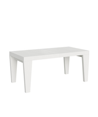 Mesa Spimbo D.90 - Mesa extensible 200/304x90 cm Spimbo Fresno Blanco
