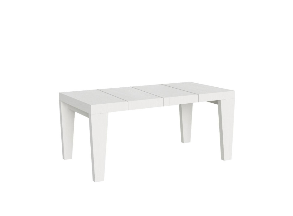 Mesa Spimbo Premium D.90 - Mesa extensible 130/390x90 cm Spimbo Premium Fresno Blanco