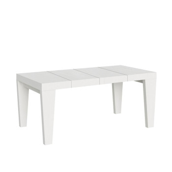 Mesa Spimbo Premium D.90 - Mesa extensible 140/244x90 cm Spimbo Premium Fresno Blanco