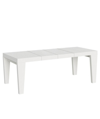 Mesa Spimbo Premium D.90 - Mesa extensible 160/264x90 cm Spimbo Premium Fresno Blanco