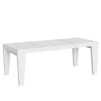 Mesa Spimbo Premium D.90 - Mesa extensible 180/440x90 cm Spimbo Premium Fresno Blanco