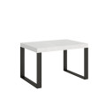 Mesa extensible 90x130/390 cm estructura Tecno Antracita