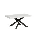 Mesa extensible Volantis 90x160/264 cm con estructura antracita