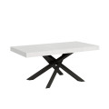 Mesa extensible Volantis 90x180/284 cm con estructura antracita