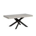 Mesa extensible 90x180/284 cm Volantis patas antracita