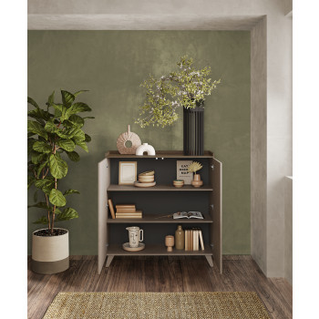 BANDEJA-Contenedor alto con 2 puertas