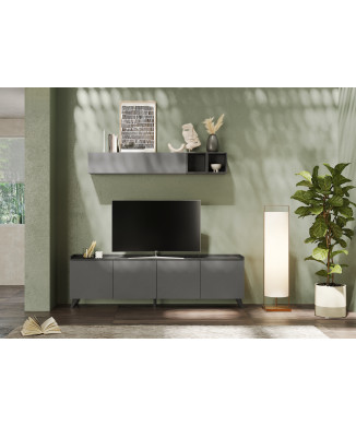 TRAY - aparador bajo con 4 puertas