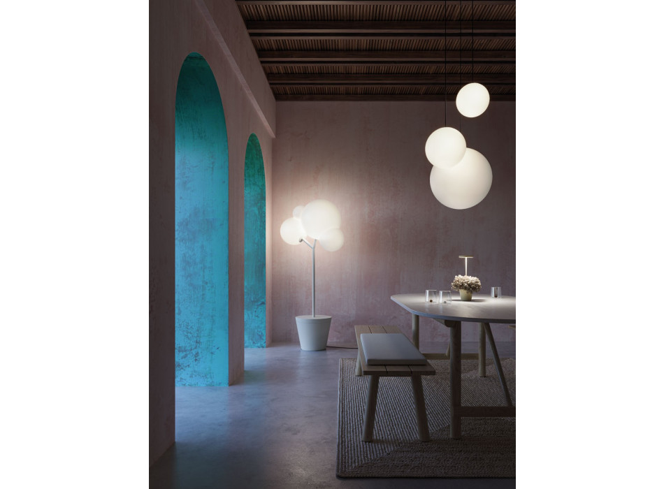 Lámpara de pie ÁRBOL DE LUCES Azafrán