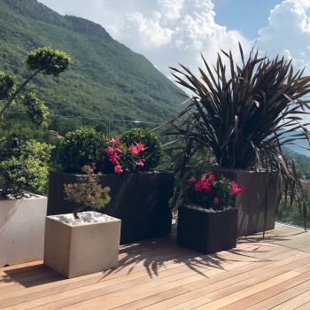 Jarrón CUBOTTO SERRALUNGA 370 PROFUNDO