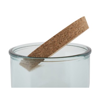 JARRÓN DE JARDÍN DE VIDRIO RECICLADO