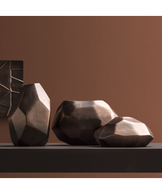 Jarrón escultura acantilado de ADRIANI & ROSSI