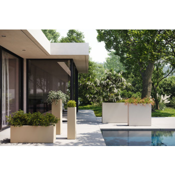 Jarrón WALL 80x25x80 de VONDOM