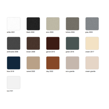 Jarrón WALL 80x25x80 de VONDOM