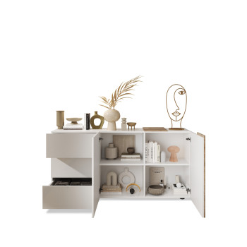 VENUS - Aparador de 2 puertas y 3 cajones