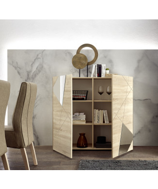 VITTORIA - Contenedor alto con 2 puertas