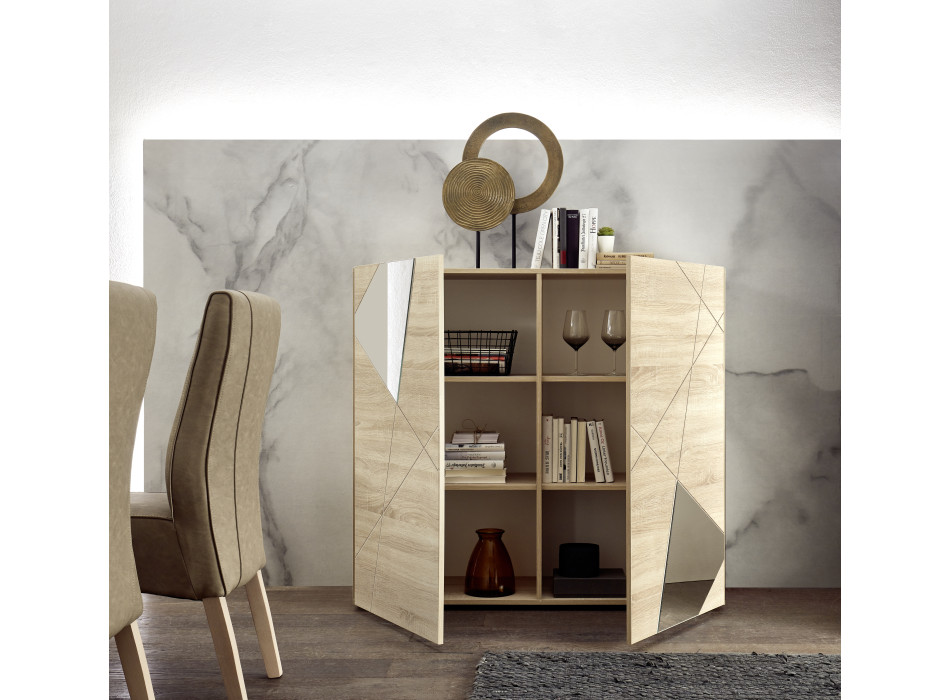 VITTORIA - Contenedor alto con 2 puertas